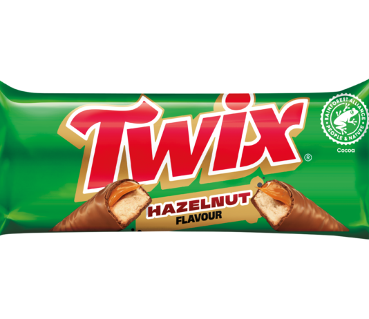 Twix® přichází s novou příchutí lískového oříšku